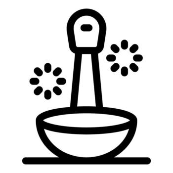 Aroma diffuser spreading essential oil creating relaxing atmosphere vector