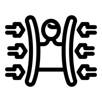 Businessman balancing work and life, managing multiple tasks and responsibilities vector