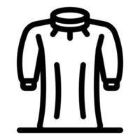 Protective clothing showing high visibility features for enhanced safety vector