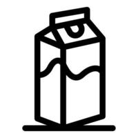 Milk carton packaging with openable spout for easy pouring vector