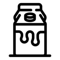 Milk carton packaging with spilled liquid and open cap vector