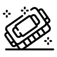 Hardware upgrade installing new random access memory modules vector