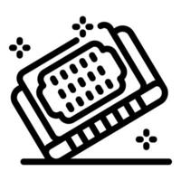 Installing microchip on motherboard, enhancing computing power vector