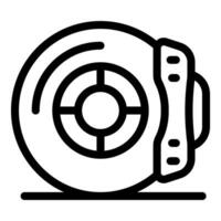 Brake disc and caliper ensuring safe and efficient vehicle stopping power vector