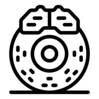Brake system with disc and pads ensuring safe stopping vector