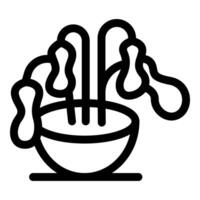 Incense sticks releasing smoke in a bowl for relaxation and spirituality vector