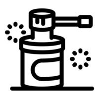 Spraying antibacterial sanitizer eliminating germs and bacteria vector
