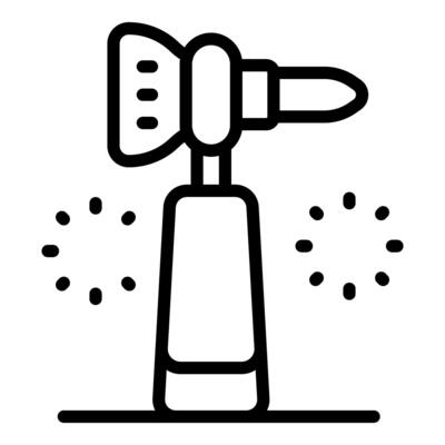 Electric cleaning brush generating sparkling cleanliness