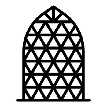 moderno edificio con geométrico modelo representando urbano arquitectura vector