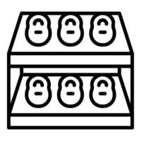 Potatoes drying on a two tier rack, preserving harvest for extended enjoyment vector