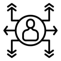 Decision making, opportunity, choosing path, career path, multiple directions, choosing right way, business solution vector