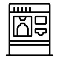 3d printing machine creating a plastic bottle prototype using modern technology vector