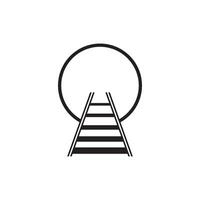 Icon Railway symbol vector