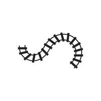 illustration Railway symbol vector