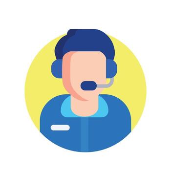 Customer Service Icon. Stock Illustration vector