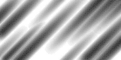 dotted halftone abstract wavy gradient background black and white vector