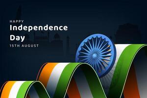 Independence Day celebration design vector