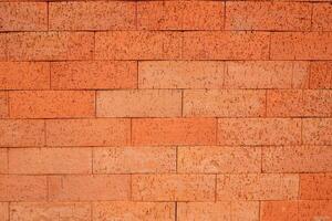 Orange Brick Wall Texture Background photo