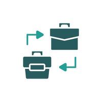 b2b icons colors design vector
