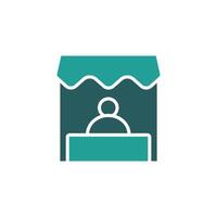 vendor icons colors design vector