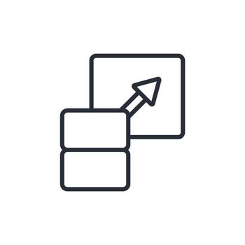 scalability icons line Editable stroke vector