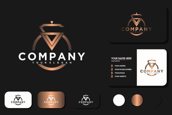 creative diamond logo with the concept of number six or letter G