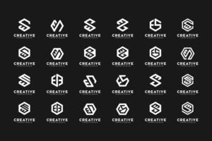 set of creative logo, logo reference for your business vector