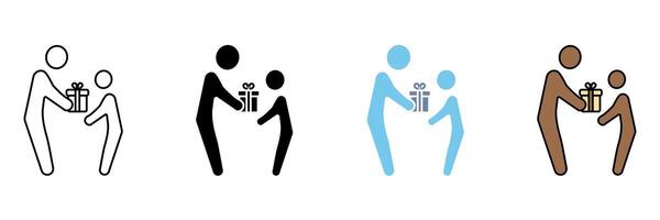 OFFER concept line icon. Simple element illustration. vector