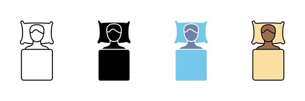 BLANKET concept line icon. Simple element illustration. vector