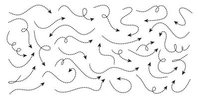 Hand drawn arrows, hand drawn curve arrow brush stroke for presentation, infographics, web design or educational materials. vector