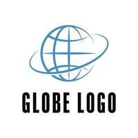 globe world logo design concept creative idea vector