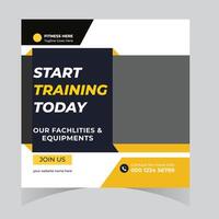 Start Your Fitness Journey Today Join Our Gym with Top-Notch Facilities and Modern Equipment - Professional digital artwork with vibrant colors and detailed composition vector