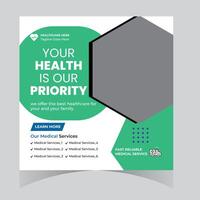 Prioritizing Your Health Family Healthcare Services in a Calm and Reliable Setting - Professional digital artwork with vibrant colors and detailed composition vector