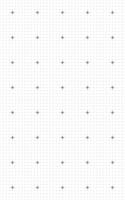 Minimal dot grid with cross symbols on white background abstract seamless pattern template for technology math design and scientific diagram illustration minimalistic printable digital wallpaper vector
