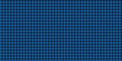 Seamless pattern dark blue houndstooth textile background stylish classic traditional fashion print fabric retro abstract geometric check repeat elegant sharp modern clothing design surface vector