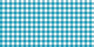 Seamless pattern with blue and white gingham check design, classic picnic style fabric texture for clothing, kitchen decor, or summer tablecloths and retro textile applications vector