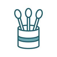 Cotton Swab Collection vector