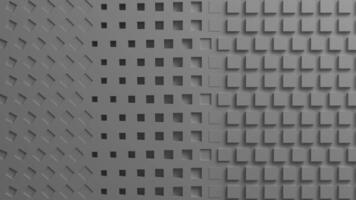 Abstract 3D animation with geometric elements. video