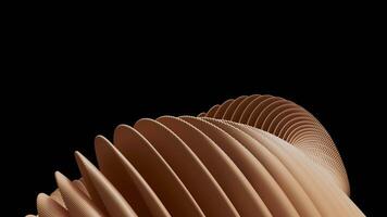 3D animation with smooth lines that move and curve, forming an intricate pattern that fills the entire frame in the end. The file contains Alpha Channel video