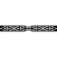 Elegant Celtic Border, Decorative Element vector