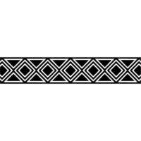 Geometric Deco Border, Minimalist Pattern, Elegant, Vintage vector