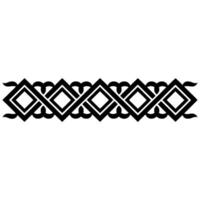 Intricate Geometric Border, Vintage , Elegant Ornamentation vector