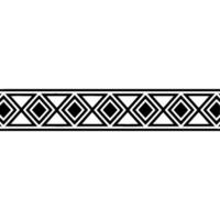 Geometric Deco Border, Minimalist, Retro vector