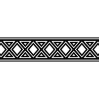Geometric Deco Border, Minimalist Pattern, Elegant, Art deco vector