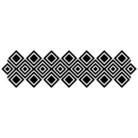 Geometric Diamond Border, Minimalist, Modern vector