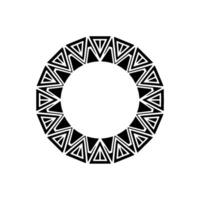 Geometric Circle Pattern, Minimalist , Abstract Art - Geometry vector
