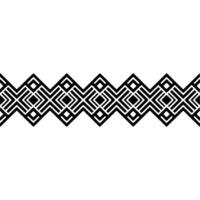 Geometric Zigzag Border, Art Deco Pattern, Artdeco vector