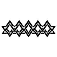Geometric Border, Art Deco Pattern, Minimalist, Illustration vector