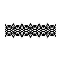 Geometric Border, Stylized Pattern, Minimalist, Symmetry vector