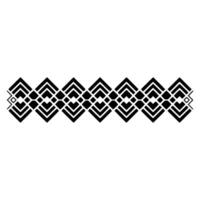 Geometric Border, Art Deco Pattern, Minimalist, Modern vector
